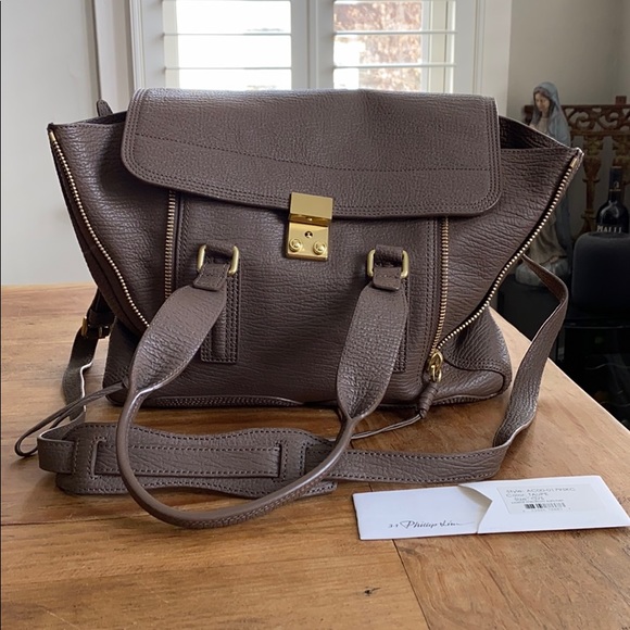 3.1 Phillip Lim Pashli medium satchel taupe - Picture 2 of 8